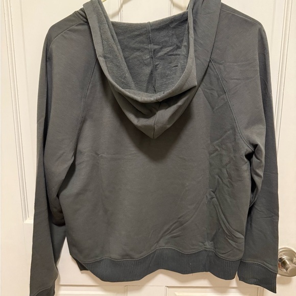 NWT Splendid Charcoal Zip-Up Hoodie - Size Large - Picture 2 of 8